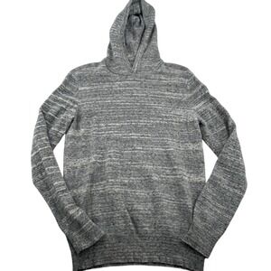 Equipment Womens Cashmere Hoodie S Grey Space Dye Dami SP Pullover Luxury Cozy